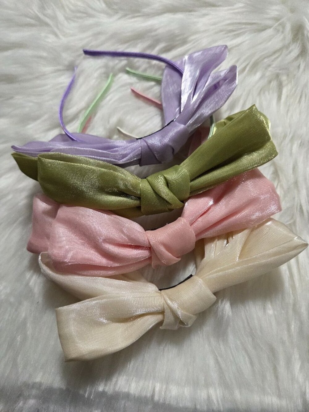 Set of 4 Bow Headbands